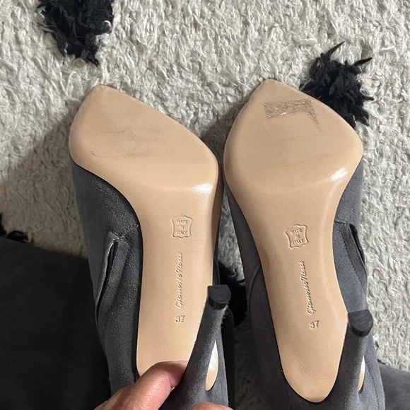 Gianvito Rossi size 37 gray Over-the-Knee Boots - Picture 10 of 11